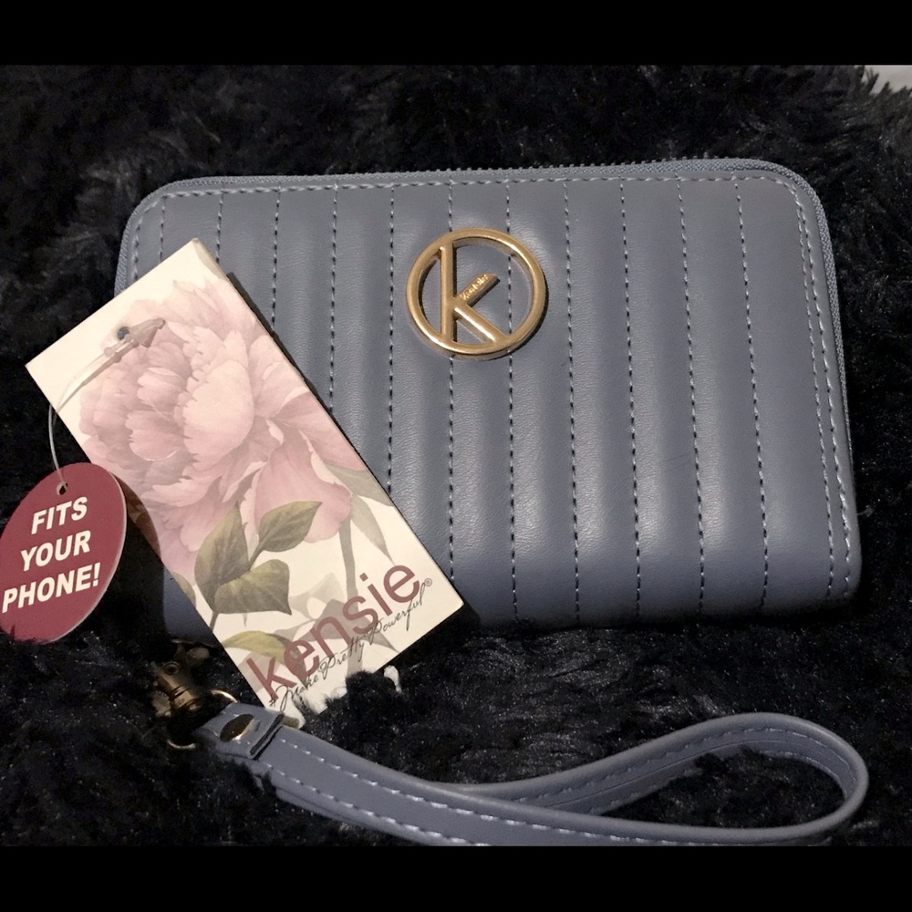 Kensie Blue Wallet